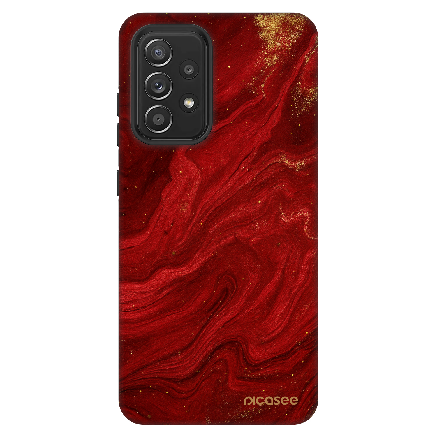 Picasee Fashion Case na Samsung Galaxy A52 5G A525F - Red