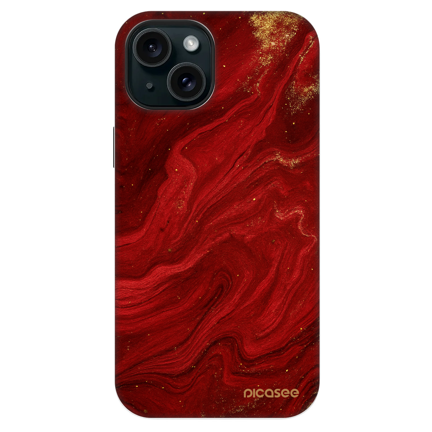 Picasee Fashion Case MagSafe na Apple iPhone 13 - Red