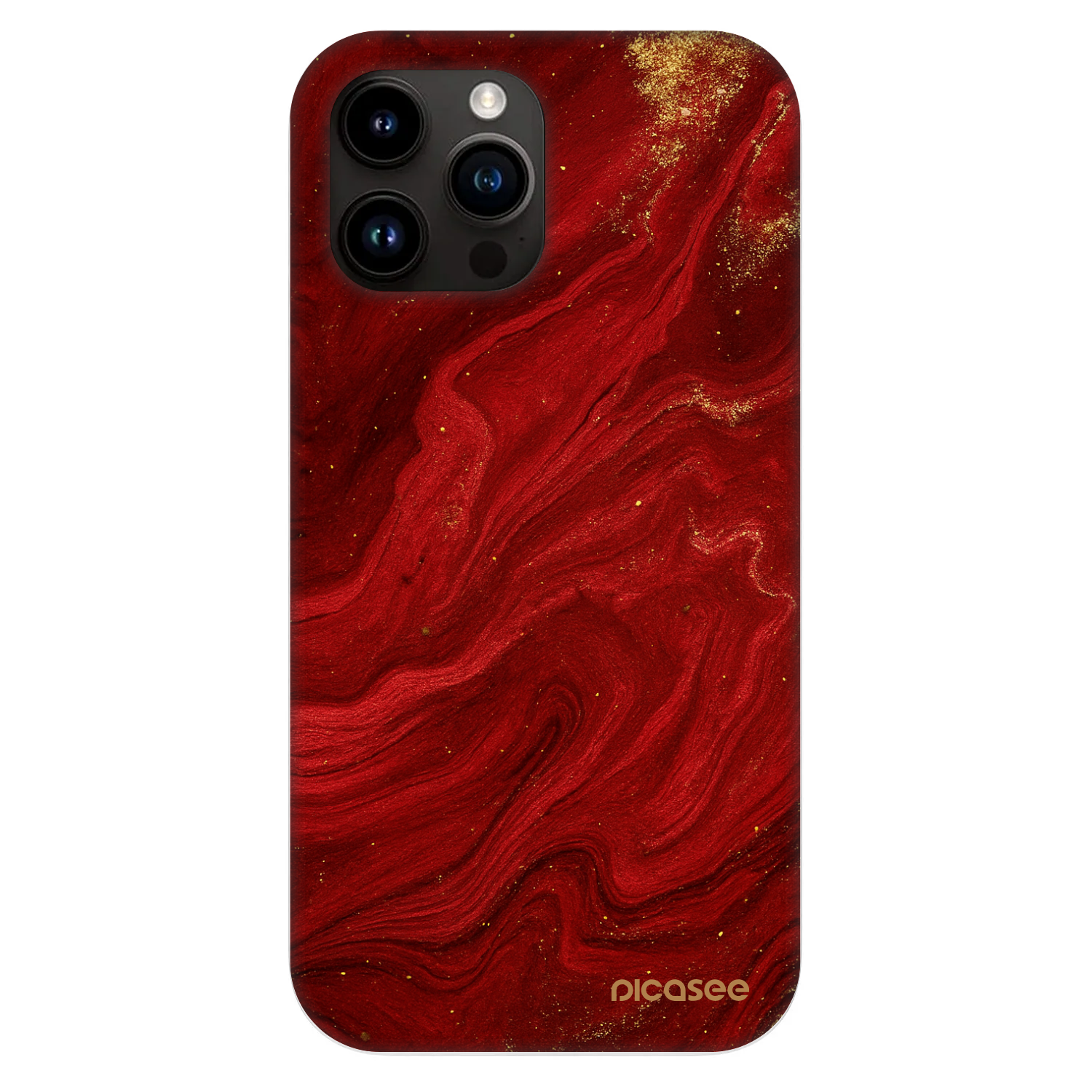 Picasee Fashion Case MagSafe na Apple iPhone 13 Pro Max - Red