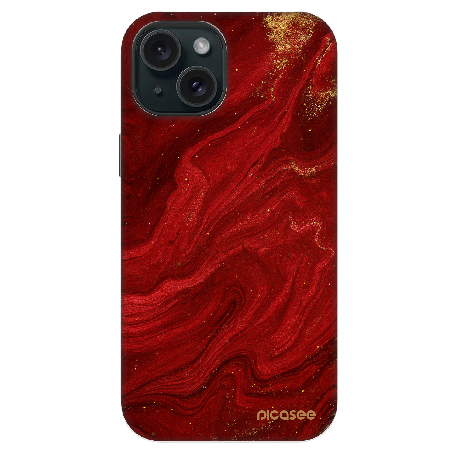 Picasee Fashion Case MagSafe na Apple iPhone 14 - Red