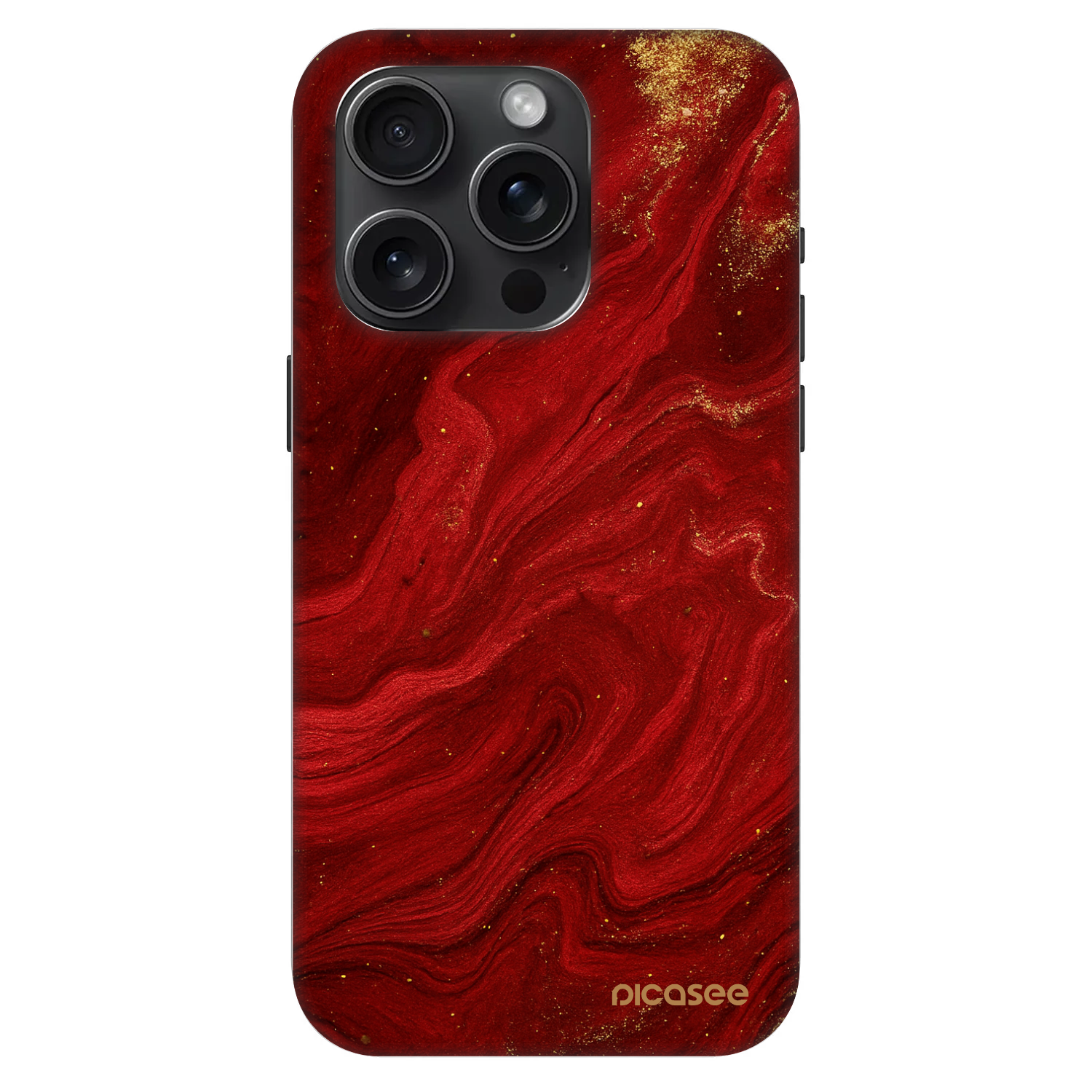 Picasee Fashion Case MagSafe na Apple iPhone 15 Pro - Red