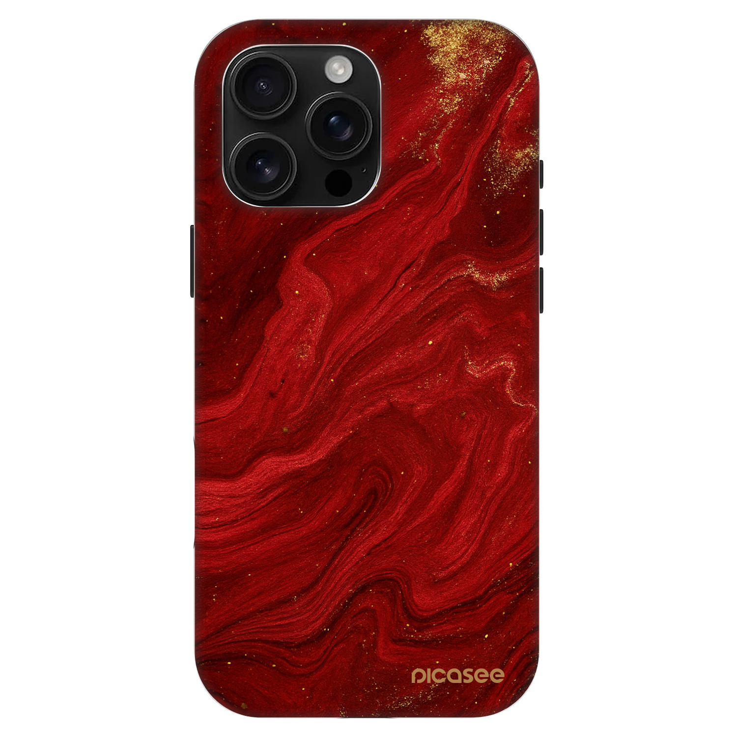 Picasee Fashion Case MagSafe na Apple iPhone 16 Pro Max - Red