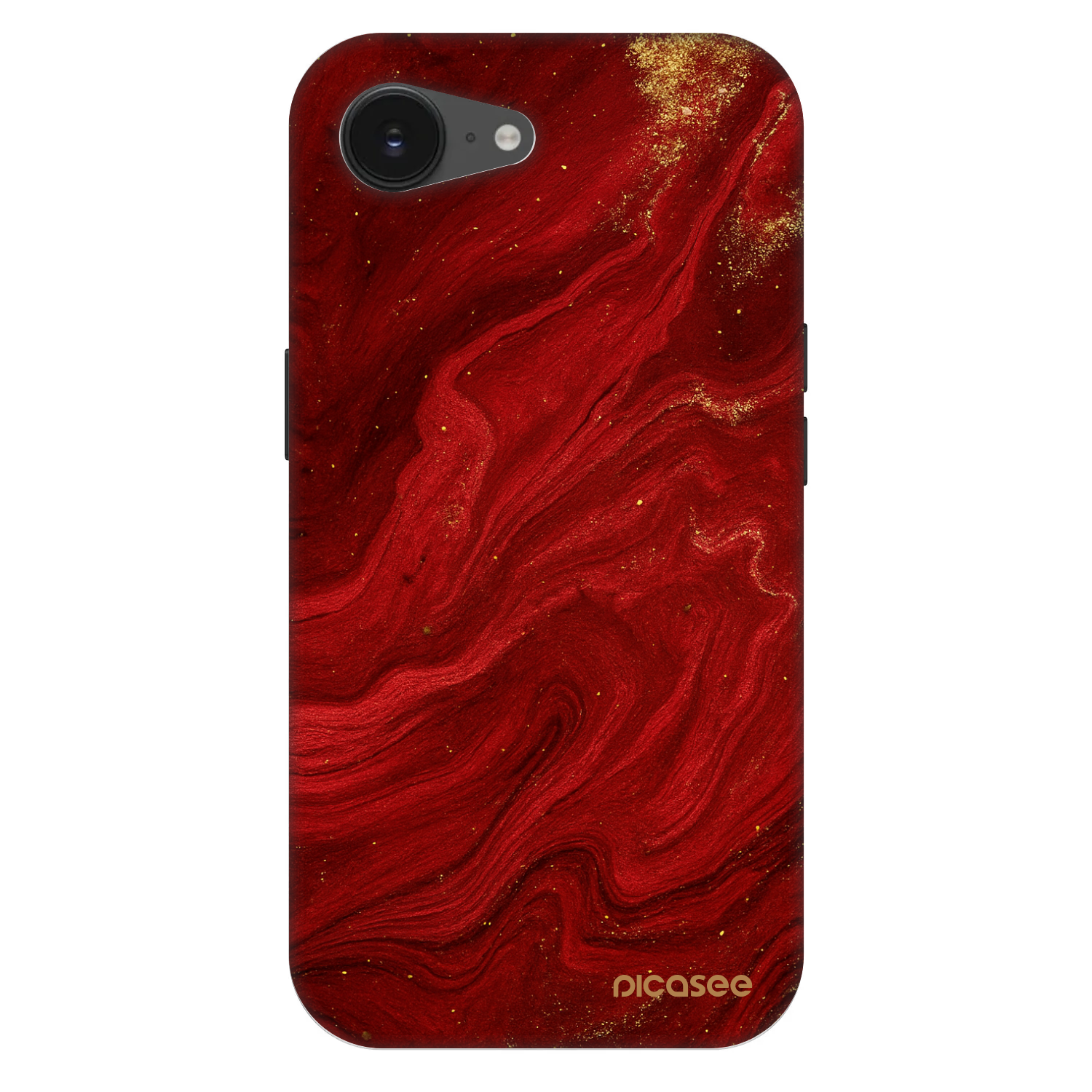 Picasee Fashion Case MagSafe na Apple iPhone 16e - Red