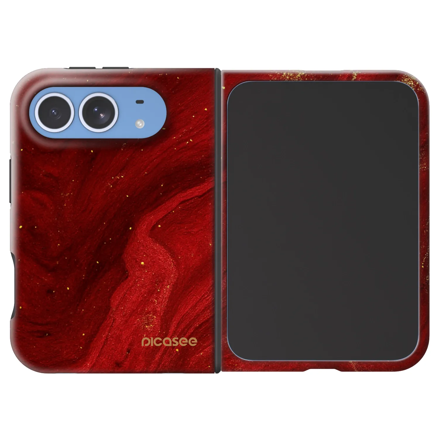 Picasee Fashion Case MagSafe na Apple iPhone Duo - Red