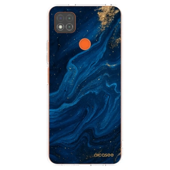 Picasee silikonowe przeźroczyste etui na Xiaomi Redmi 9C - Blue