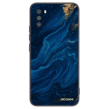 Picasee silikonowe czarne etui na Xiaomi Poco M3 - Blue