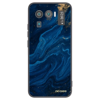 Picasee silikonowe czarne etui na Xiaomi Mi 11 Ultra - Blue