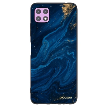 Picasee silikonowe czarne etui na Samsung Galaxy A22 A226B 5G - Blue