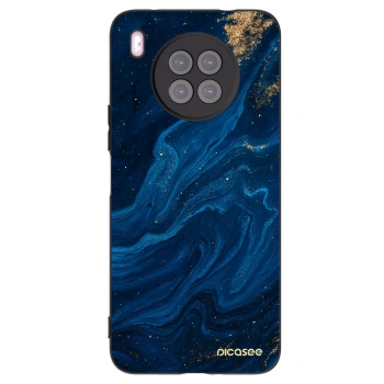 Picasee silikonowe czarne etui na Huawei Nova 8i - Blue