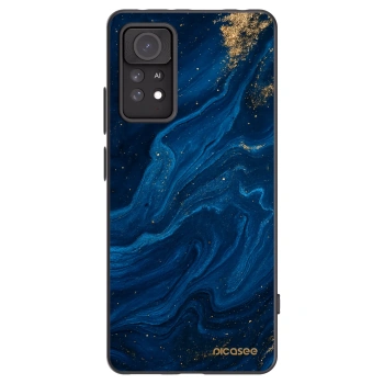 Picasee silikonowe czarne etui na Xiaomi Redmi Note 11 Pro 5G - Blue