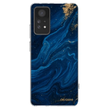Picasee silikonowe przeźroczyste etui na Xiaomi Redmi Note 11 Pro 5G - Blue