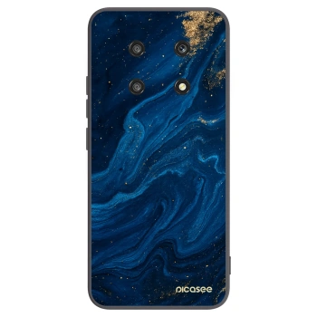 Picasee silikonowe czarne etui na Honor Magic4 Lite 5G - Blue