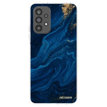 Picasee silikonowe przeźroczyste etui na Samsung Galaxy A73 5G - Blue