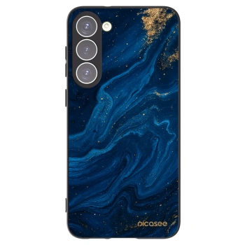 Picasee silikonowe czarne etui na Samsung Galaxy S23+ 5G - Blue
