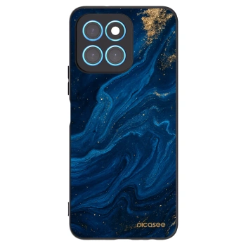 Picasee silikonowe czarne etui na Honor X6 - Blue