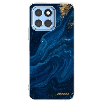 Picasee silikonowe przeźroczyste etui na Honor X6 - Blue