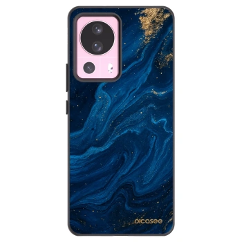 Picasee silikonowe czarne etui na Xiaomi 13 Lite - Blue