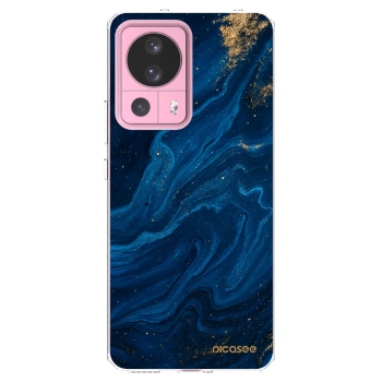 Picasee silikonowe przeźroczyste etui na Xiaomi 13 Lite - Blue