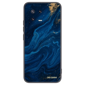 Picasee silikonowe czarne etui na Xiaomi 13 Pro - Blue