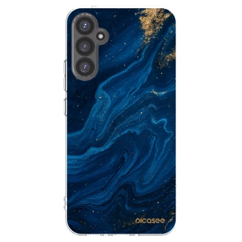 Picasee silikonowe przeźroczyste etui na Samsung Galaxy A34 5G A346B - Blue