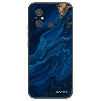 Picasee silikonowe czarne etui na Xiaomi Redmi 12C - Blue