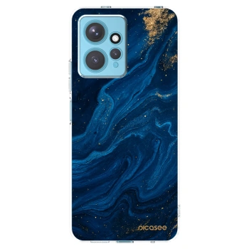 Picasee silikonowe przeźroczyste etui na Xiaomi Redmi Note 12 4G - Blue
