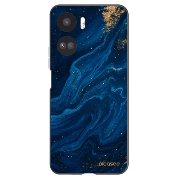 Picasee silikonowe czarne etui na Honor 90 Lite 5G - Blue