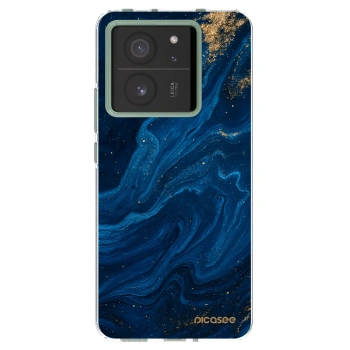 Picasee silikonowe przeźroczyste etui na Xiaomi 13T - Blue