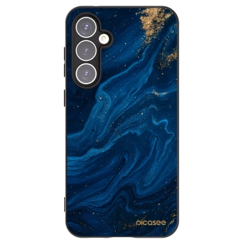 Picasee silikonowe czarne etui na Samsung Galaxy S23 FE S711B - Blue