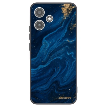 Picasee silikonowe czarne etui na Xiaomi Redmi 12 5G - Blue