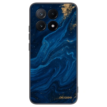 Picasee silikonowe czarne etui na Xiaomi Poco X6 Pro - Blue
