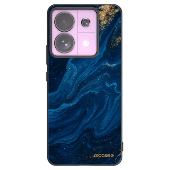 Picasee silikonowe czarne etui na Xiaomi Redmi Note 13 Pro 5G - Blue