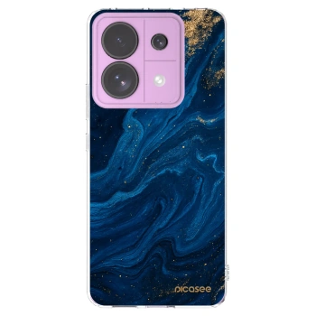 Picasee silikonowe przeźroczyste etui na Xiaomi Redmi Note 13 Pro 5G - Blue