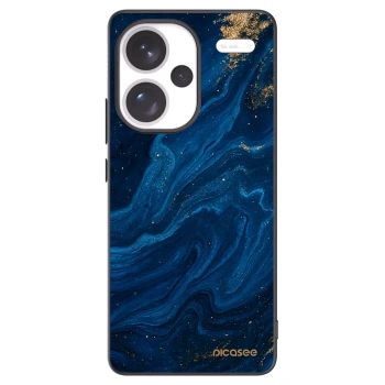 Picasee silikonowe czarne etui na Xiaomi Redmi Note 13 Pro+ 5G - Blue