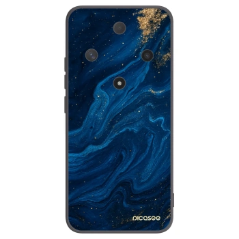 Picasee silikonowe czarne etui na Honor Magic6 Lite 5G - Blue