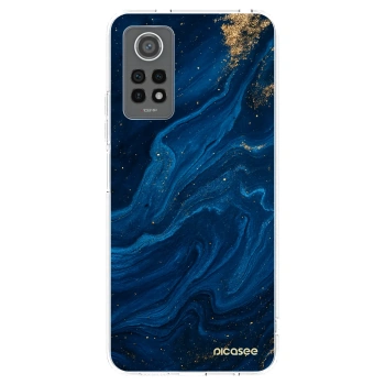 Picasee silikonowe przeźroczyste etui na Xiaomi Redmi Note 12 Pro 4G - Blue
