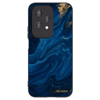 Picasee silikonowe czarne etui na Honor 200 Lite - Blue