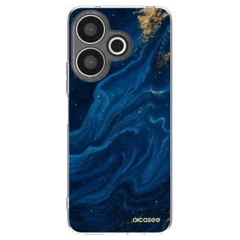 Picasee silikonowe przeźroczyste etui na Xiaomi Redmi 13 4G - Blue