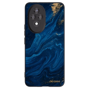Picasee silikonowe czarne etui na Honor 200 Pro 5G - Blue