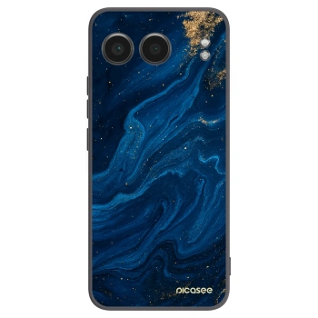 Picasee silikonowe czarne etui na OnePlus Nord 4 - Blue