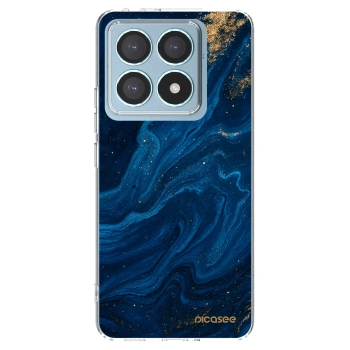 Picasee silikonowe przeźroczyste etui na Xiaomi 14T Pro - Blue