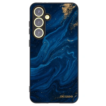 Picasee silikonowe czarne etui na Samsung Galaxy S24 FE S721B - Blue