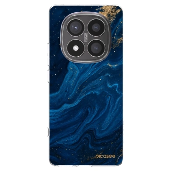 Picasee silikonowe przeźroczyste etui na Xiaomi Redmi Note 14 Pro+ 5G - Blue