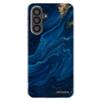 Picasee silikonowe przeźroczyste etui na Samsung Galaxy A56 5G A566B - Blue