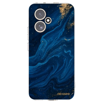 Picasee silikonowe przeźroczyste etui na Honor 400 5G - Blue