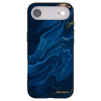 Picasee silikonowe czarne etui na Apple iPhone Air - Blue