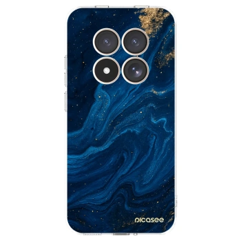 Picasee silikonowe przeźroczyste etui na Xiaomi Redmi Note 15 Pro 4G - Blue