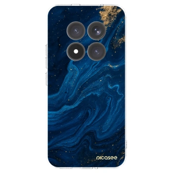 Picasee silikonowe przeźroczyste etui na Xiaomi Redmi Note 15 Pro+ - Blue