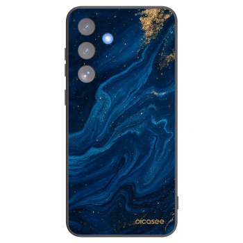 Picasee silikonowe czarne etui na Samsung Galaxy S25 FE 5G - Blue