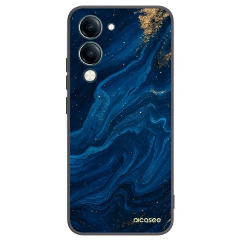 Picasee silikonowe czarne etui na Vivo Y29s 5G - Blue